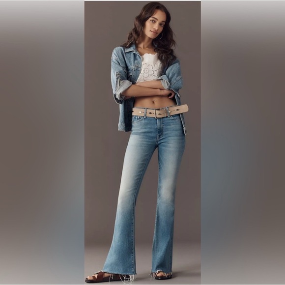 NWT MOTHER jeans. The Weekender Fray in Glow Up. Size29. - Picture 1 of 12